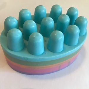 Rainbow Anti-Cellulite Massage Bar Soap Lavender
